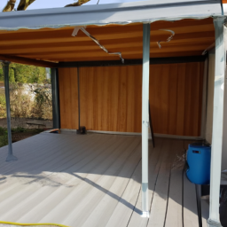 Créer une atmosphère méditerranéenne avec une pergola en fer forgé Champs-sur-Marne